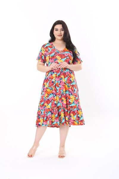 Immagine di CURVY GIRL SUMMER VISCOSE DRESS
